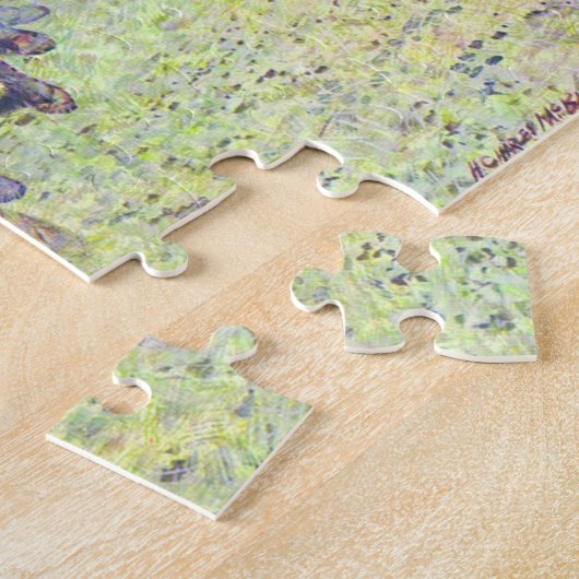 Slag bij Guilford Courthouse Charles McBarron Legpuzzel (Zijkant)