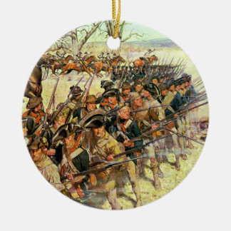 Slag bij Guilford Courthouse van Charles McBarron Keramisch Ornament