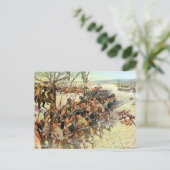 Slag bij Guiliford Courthouse Briefkaart (Staand voorkant)