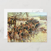 Slag bij Guiliford Courthouse Briefkaart (Voorkant / Achterkant)