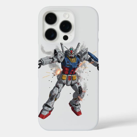Slag bij Gundam Case-Mate iPhone Case (Achterkant)