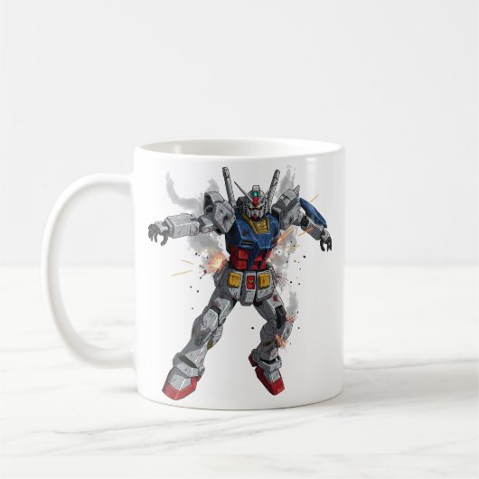 Slag bij Gundam Koffiemok (Links)