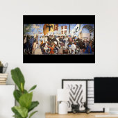 SLAG BIJ HERACLIUS door Piero Della Francesca Poster (Thuiskantoor)