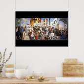 SLAG BIJ HERACLIUS door Piero Della Francesca Poster (Keuken)