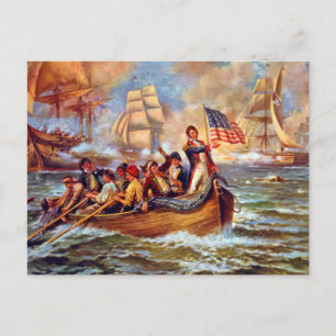 Slag bij het meer van Erie Briefkaart