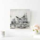 Slag bij het meer van Erie Vierkante Klok (Huis)