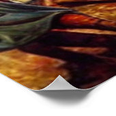 Slag bij het Poster voor digitale kunst in het dor (Hoek)