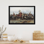 Slag bij het verlies van een standaard Poster (Keuken)