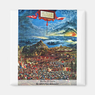 Slag bij Issus by Altdorfer, Albrecht Magneet