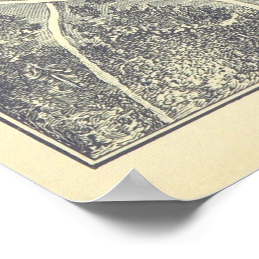 Slag bij King's Mountain Poster (Hoek)