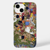 Slag bij Lanka Ramayana Udaipur India Sahibdin Case-Mate iPhone Case (Achterkant)