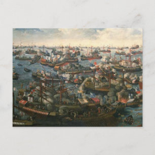 Slag bij Lepanto 1571 Briefkaart