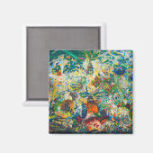 Slag bij Lights, Coney Island, Mardi Gras Magneet (Voorkant / Achterkant)