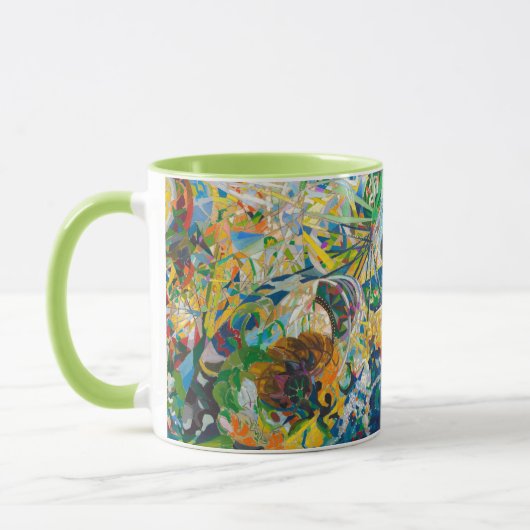 Slag bij Lights, Coney Island, Mardi Gras Mok (Links)