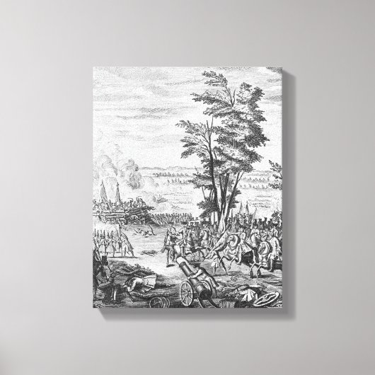 Slag bij Malplaquet Canvas Afdruk (Voorkant)