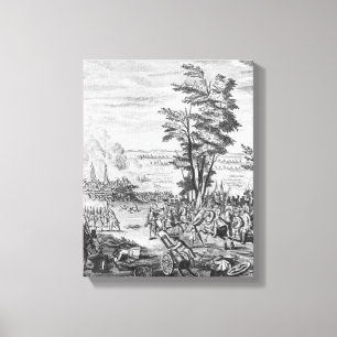 Slag bij Malplaquet Canvas Afdruk