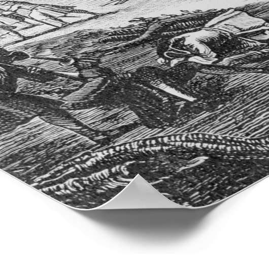 Slag bij Malplaquet Poster (Hoek)