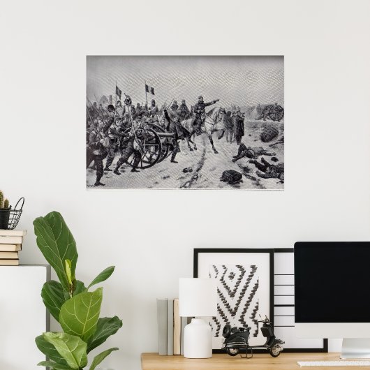 Slag bij Mans Poster (Thuiskantoor)