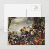 Slag bij Marseille, 4 oktober 1693, 1837 Briefkaart (Voorkant / Achterkant)