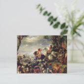 Slag bij Marseille, 4 oktober 1693, 1837 Briefkaart (Staand voorkant)