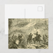 Slag bij Missionary Ridge Briefkaart (Voorkant / Achterkant)