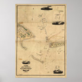 Slag bij Mobile Bay Poster (Voorkant)