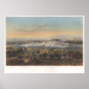 Slag bij Molino del Rey Poster