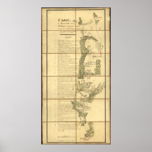 Slag bij Monmouth Poster