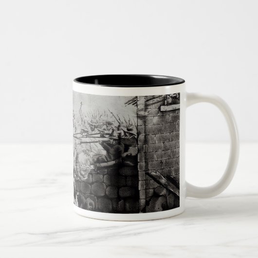 Slag bij Monterey Tweekleurige Koffiemok (Rechts)