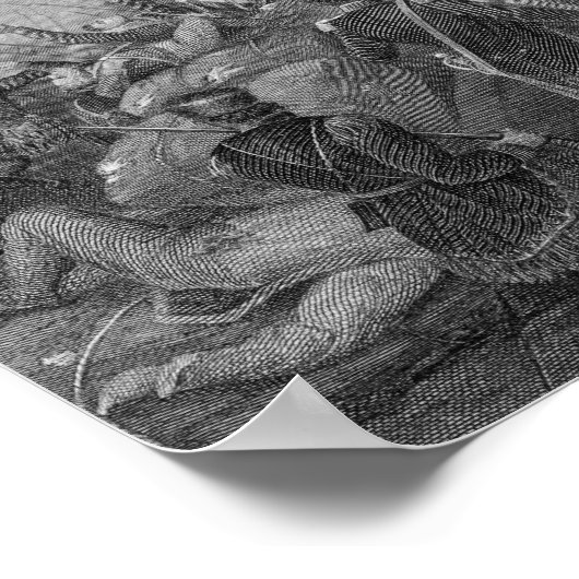 Slag bij New Orleans Poster (Hoek)