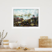 Slag bij New Orleans Poster (Keuken)