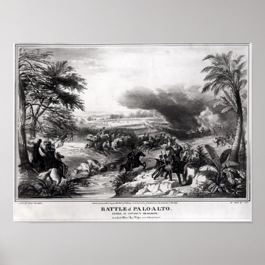 Slag bij Palo Alto Poster (Voorkant)
