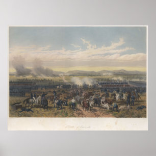 Slag bij Palo Alto Poster