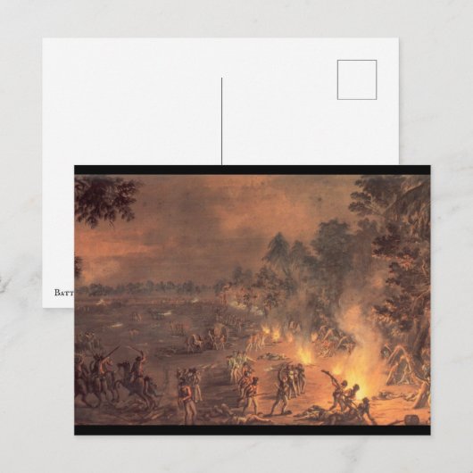 Slag bij Paoli Briefkaart (Voorkant / Achterkant)