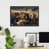 Slag bij Preussisch-Eylau, 7 en 8 februari 1807 Poster (Thuiskantoor)