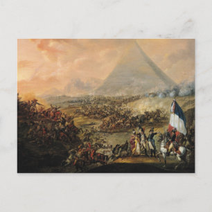 Slag bij Pyramids, 21 juli 1798 Briefkaart