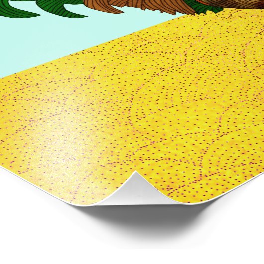 Slag bij Roosters Foto Afdruk (Hoek)