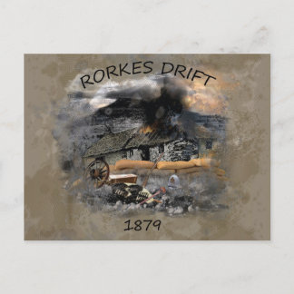 Slag bij Rorke's Drift 1879 Briefkaart