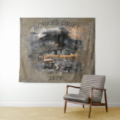 Slag bij Rorke's Drift 1879 Wandkleed (In Situ (horizontaal))