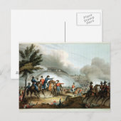 Slag bij Salamanca, geëtst door J. Clarke Briefkaart (Voorkant / Achterkant)