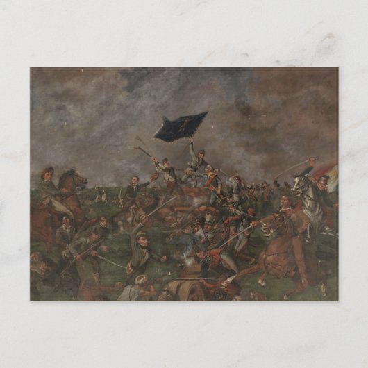Slag bij San Jacinto Briefkaart (Voorkant)
