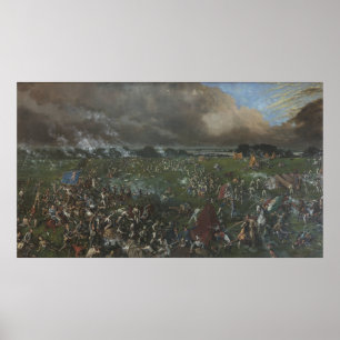 Slag bij San Jacinto Poster