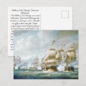 Slag bij Santo Domingo 1800 Briefkaart (Voorkant / Achterkant)