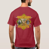 Slag bij Sharpsburg (Antietam) T-shirt (Achterkant)