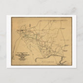 Slag bij Shiloh - Kaart 2 van de burgeroorlog (Voorkant)