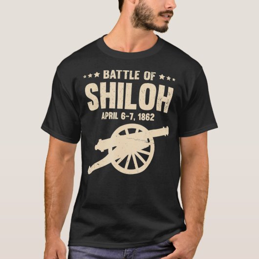 Slag bij Shiloh (Tennessee) T-shirt (Voorkant)