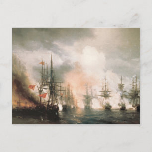 Slag bij Sinop Daytime Briefkaart