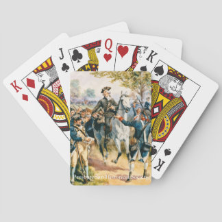 Slag bij Springfield-speelkaarten Speelkaarten