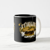 Slag bij Stirling Bridge Tweekleurige Koffiemok (Voorkant rechts)