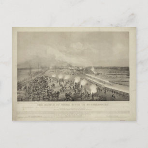 Slag bij Stone River of Murfreesboro Briefkaart